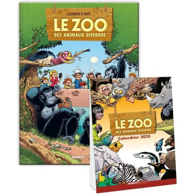 Bamboo Le zoo des animaux disparus tome 4 + calendrier 2025 offert - Publicité Bamboo Le zoo des animaux disparus tome 4 + calendrier 2025 offert - Publicité
