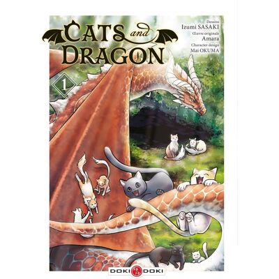 Bamboo Cats and Dragon tome 1 - Publicité Bamboo Cats and Dragon tome 1 - Publicité