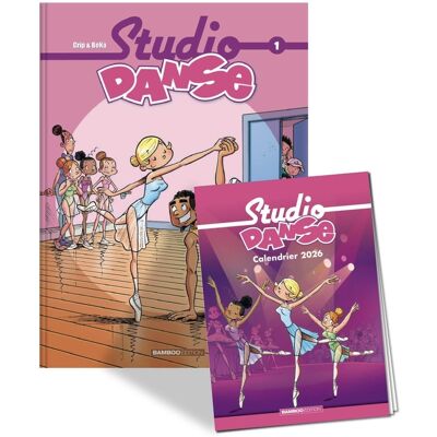 Bamboo Studio Danse tome 1 + calendrier 2026 offert - Publicité Bamboo Studio Danse tome 1 + calendrier 2026 offert - Publicité