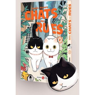 Bamboo Hachi & Maruru - Chats des rues tome 1 + magnet offert - Publicité Bamboo Hachi & Maruru - Chats des rues tome 1 + magnet offert - Publicité