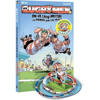 Bamboo Les Rugbymen tome 1 + ring challenge - Publicité Bamboo Les Rugbymen tome 1 + ring challenge - Publicité