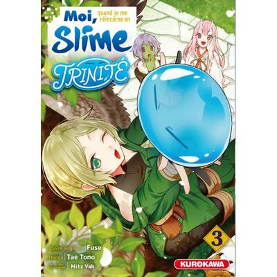 Kurokawa Moi, quand je me réincarne en Slime - Trinité tome 3 - Publicité Kurokawa Moi, quand je me réincarne en Slime - Trinité tome 3 - Publicité