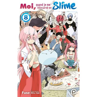 Kurokawa Moi, quand je me réincarne en slime (roman) tome 8 - Publicité Kurokawa Moi, quand je me réincarne en slime (roman) tome 8 - Publicité