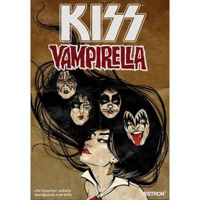 Vestron Kiss Vampirella - Publicité Vestron Kiss Vampirella - Publicité