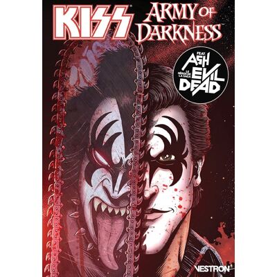 Vestron Kiss army of darkness - Publicité Vestron Kiss army of darkness - Publicité