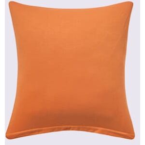 Housses de coussin jersey fin maco a repassage superflu - Estella - couleur terre cuite COULEUR TERRE CUITE 3