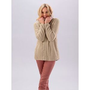 Helline Veste réversible doublure polaire douce - - beige BEIGE 44