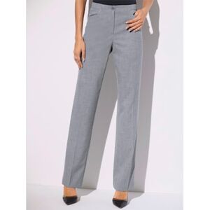 Pantalon costume taille elastiquee invisible - Come on - gris argente chine GRIS ARGENTÉ CHINÉ 21