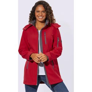 Veste softshell capuche amovible grace a une glissiere - Collection L - fraise FRAISE 23