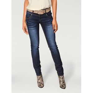 Jean skinny coupe skinny tendance - Linea Tesini - bleu denim BLEU DENIM 44