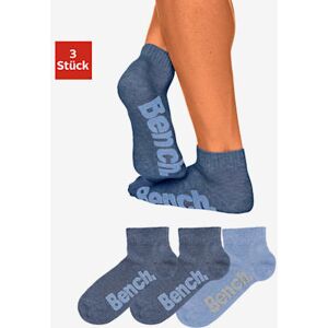 Socquettes chaussettes courtes pour elle et lui en coloris intenses - Bench. - jean JEAN 45/48