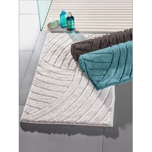 Tapis de bain polyester facile a entretenir - helline home - turquoise TURQUOISE 7