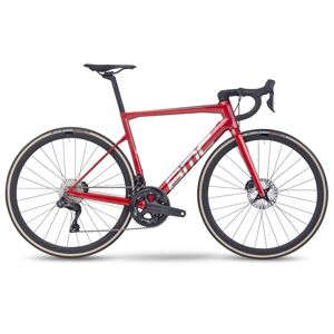 BMC TEAMMACHINE SLR ONE - Velo Route en Carbone - 2023 - prisma red / brushed alloy