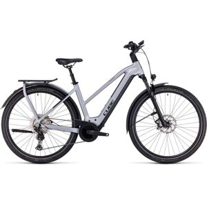 Cube VTC Electrique Femme KATHMANDU HYBRID SLX 750 2023 polarsilver black