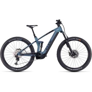 Cube VTT Électrique Carbone - STEREO HYBRID 140 HPC ABS 750 - 2024 - smaragdgrey / blue