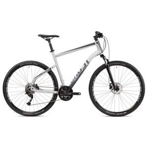 Ghost Velo Cross - SQUARE CROSS - 2023 - light grey / dark grey matt