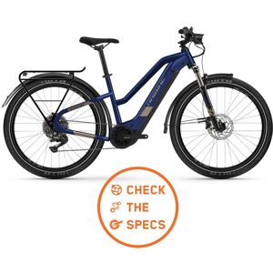 Haibike Trekking 7 Mid i630Wh 275 VTC Electrique Femme 2022 bluesand A01