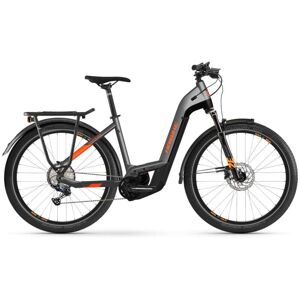 Haibike Trekking 10 i625Wh Low 275 Easy Entry VTC Electrique 2022 titanlava matte