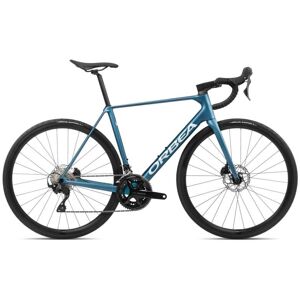 Orbea Velo Route Carbone 105 - ORCA M30 - 2024 - Slate Blue - Halo Silver (matt)