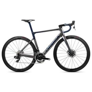 Orbea Velo Route ORCA M11eLTD PWR Red eTap AXS - 2023 - Glitter Anthracite - Blue Carbon (gloss)