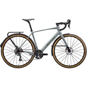 Simplon Velo Électrique Gravel Carbone - INISSIO PMAX - GRX 815 Di2 - 2023 - shady grey matt/ black glossy