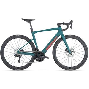 BMC Velo Route Electrique ROADMACHINE 01 AMP ONE 2024 green red