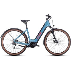 Cube Velo Electrique Easy Entry NURIDE HYBRID Performance 500 Allroad 2023 metalblue red