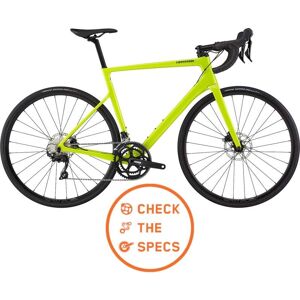 Cannondale SUPERSIX EVO Disc - Shimano 105 Velo Route en Carbone - 2022 - bio lime A01