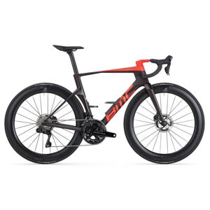 BMC Velo Route Carbone - TEAMMACHINE R 01 TWO - 2024 - maroon carbon / neon red