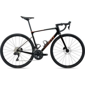 Giant Velo Route Carbone DEFY ADVANCED 1 2024 BlackHelios Orange