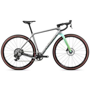 Orbea Terra M21e Team 1X - Force XPLR eTAP AXS Velo Gravel - 2023 - stone silver / ice green