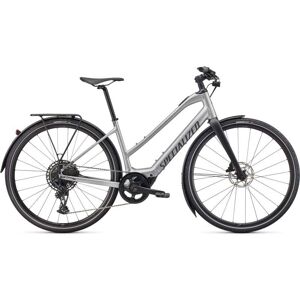 Specialized TURBO VADO SL 5.0 EQ - Step Through - Velo de Ville Électrique - 2023 - brushed aluminum / black reflective