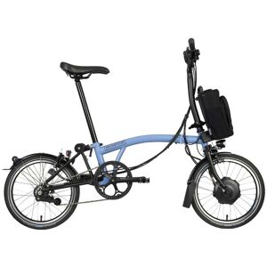 Brompton Velo Pliant Électrique 16 - Electric C Line Explore - 6-Speed - Mid Bar - Standard Seatpost - 2023 - cloud blue