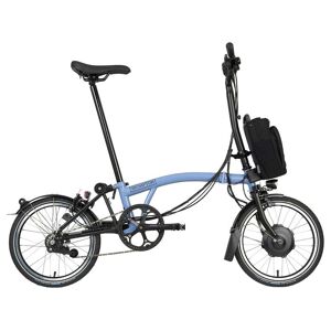 Brompton Velo Pliant Électrique 16 - Electric C Line Explore - 6-Speed - High Bar - Telescopic Seatpost - 2023 - cloud blue