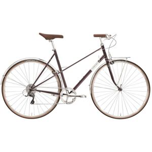 Creme Cycles ECHO Mixte Uno City Velo de ville pour Femme 2023 pinot noir