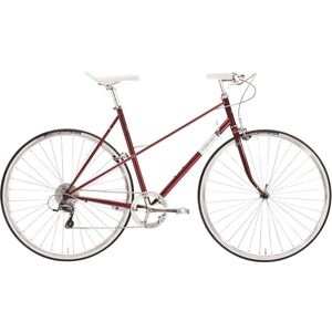 Creme Cycles ECHO Mixte Uno - Velo de ville pour Femme - 2023 - vampire red