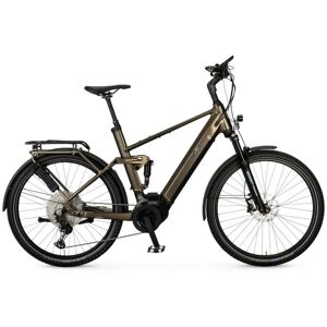 e bike manufaktur TX22 Cross SUV Trekking E Bike 2022 gold green matte