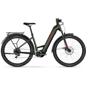 Haibike VTC Électrique Easy Entry 27.5 - TREKKING 5 LOW 720Wh - 2024 - olive/red - gloss