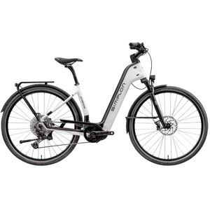 Simplon VTC Électrique Carbone Easy Entry - CHENOA BOSCH CX B3 - Enviolo HD - 2023 - pearlwhite glossy / black matt