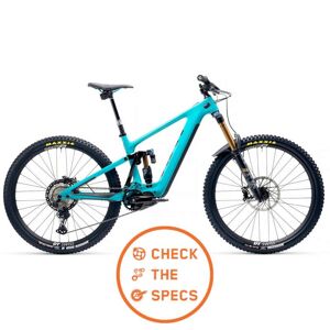 Yeti Cycles T1 VTT Electrique Carbone 29 160E 2022 Turquoise A01
