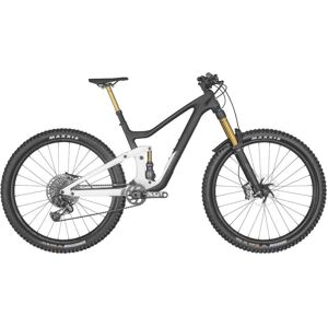 Scott RANSOM 900 Tuned - 29 Carbon Mountainbike - 2022 - gloss white / matt raw carbon / rainbow silver