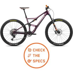 Orbea Occam M30 XT Mountainbike 2022 Metallic Mulberry Black matte A01