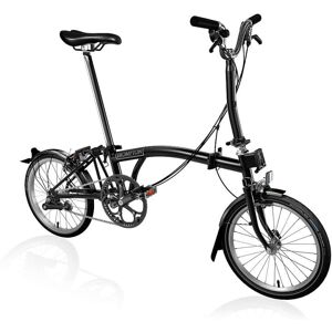 Brompton C Line Explore - 6-Speed - Mid Bar - Standard Seatpost - 16 Velo Pliant - 2024 - matt black