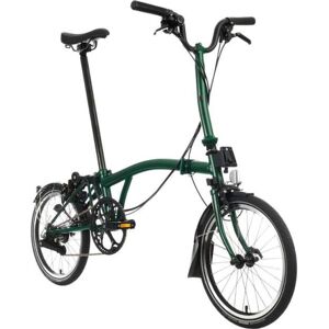 Brompton C Line Explore - 6-Speed - High Bar - Extended Seatpost - 16 Velo Pliant - 2024 - racing green