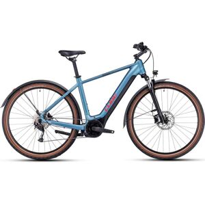 Cube Velo Electrique NURIDE HYBRID Performance 625 Allroad 2024 metalblue red