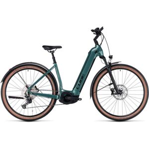 Cube Velo Electrique Easy Entry NURIDE HYBRID SLX 750 Allroad 2024 verde black