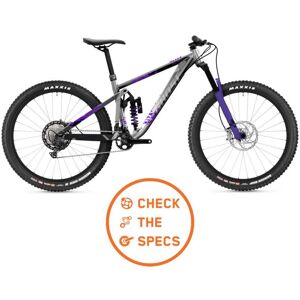 Ghost Riot AM Full Party Mountainbike 2022 silver glossy purple A01