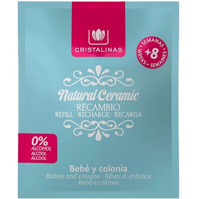 Cristalinas Wardrobe recharge désodorisant 0% #bébé - Publicité Cristalinas Wardrobe recharge désodorisant 0% #bébé - Publicité