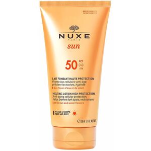 Nuxe Sun leche fundente rostro y cuerpo SPF50 150 ml - Publicité Nuxe Sun leche fundente rostro y cuerpo SPF50 150 ml - Publicité