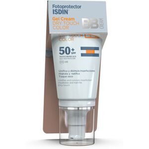 Isdin SPF 50+ Gel Crème Tinted Matte - Protection solaire visage - Publicité Isdin SPF 50+ Gel Crème Tinted Matte - Protection solaire visage - Publicité
